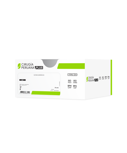 Nylon Azul Monofilamento 2/0 Cirugía Peruana - Suturas