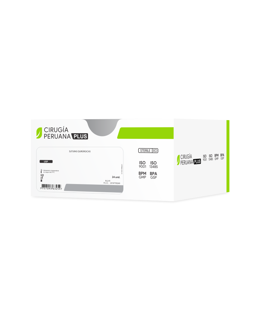 Polidioxanona 3/0 Cirugía Peruana - Suturas