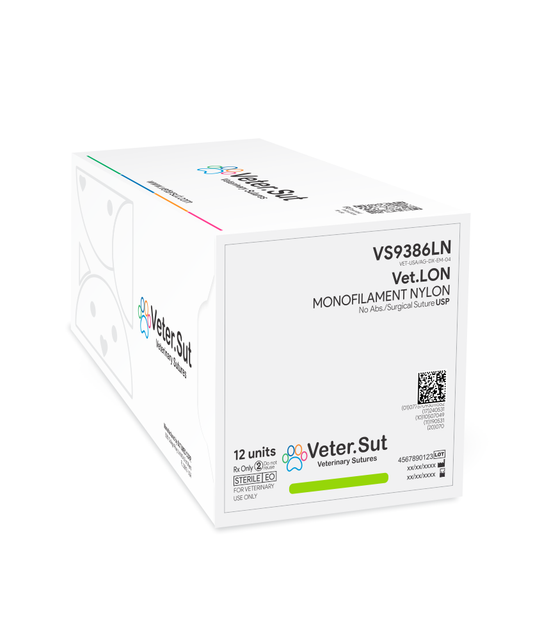 Nylon Azul Monofilamento 3/0 VetLON - Suturas Veterinarias